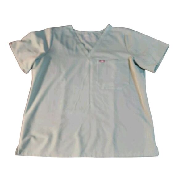 Figs Catarina Scrub Top Womens Sz XXL Green Pocket Short Sleeve Stretch - Picture 1 of 8